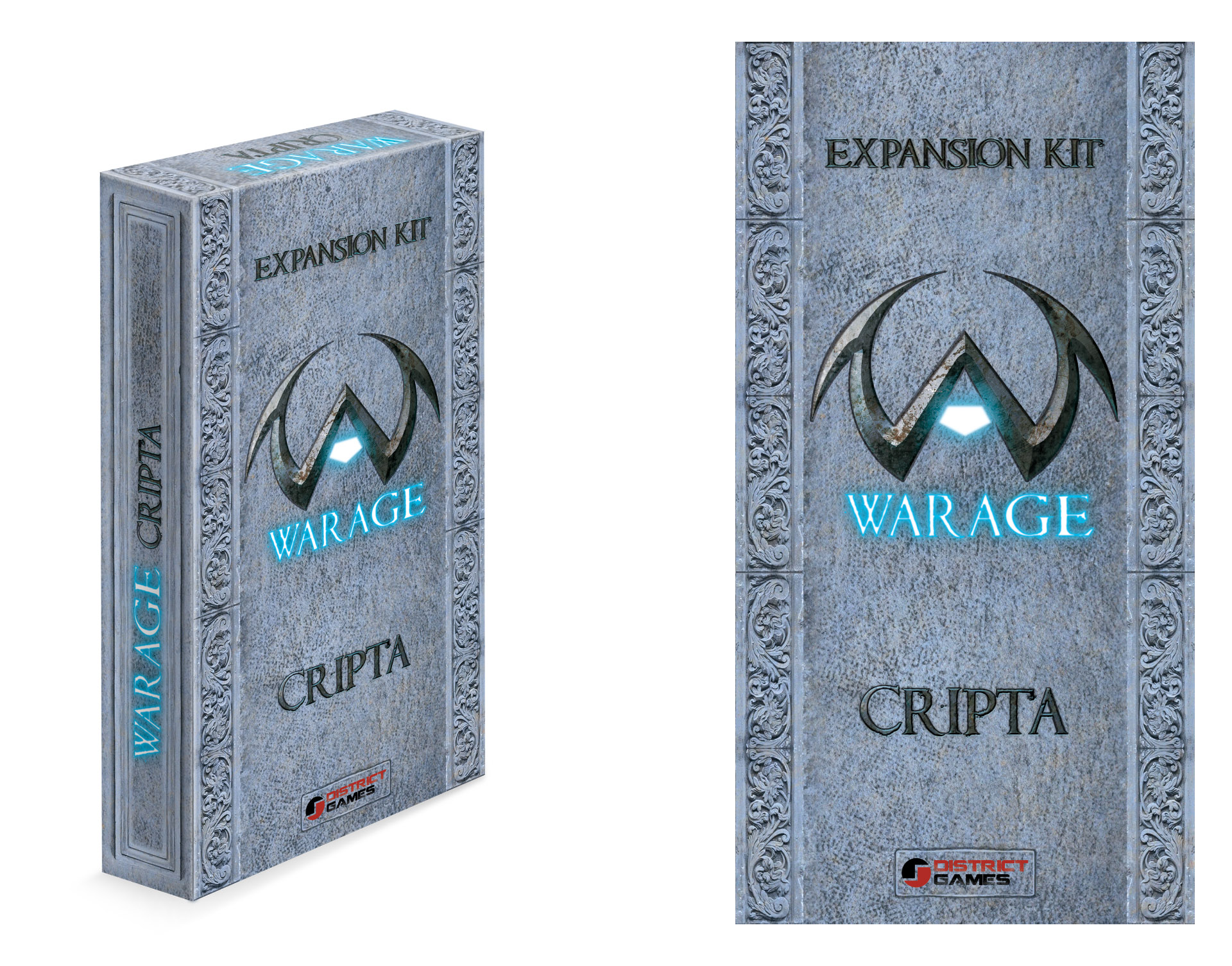 Warage Card Game, Packaging © District Games